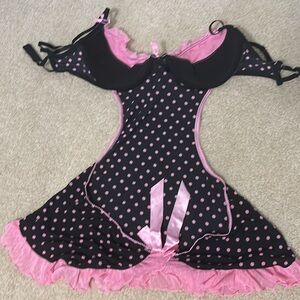 Victoria’s Secret 🆕 NWT Women’s Lingerie Set, Size 34C, Open Back Apron Style